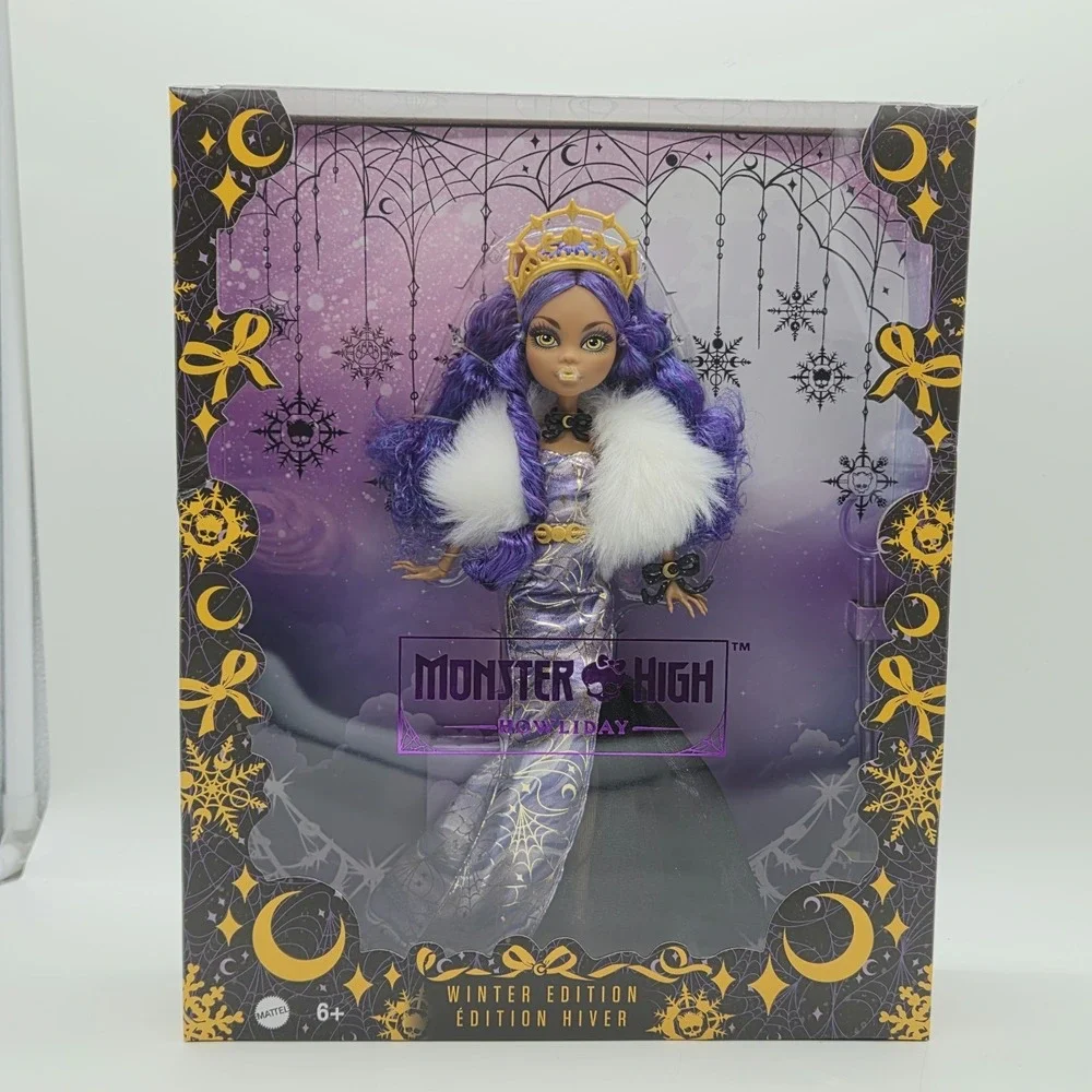 NEW Monster High Clawdeen Wolf Howliday Winter Edition Doll 2023 Mattel Shipper